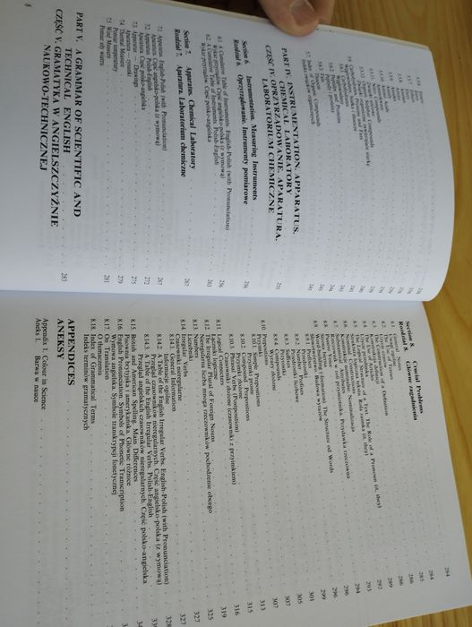 English in science and Technology - wybór specjalistycznych terminów