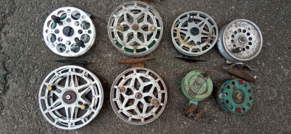 Котушки для спінінга СССР. Рибацькі котушки.