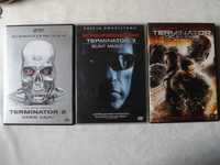 Terminator kolekcja Bunt , ocalenie, dzień sądu  film bajka  dvd