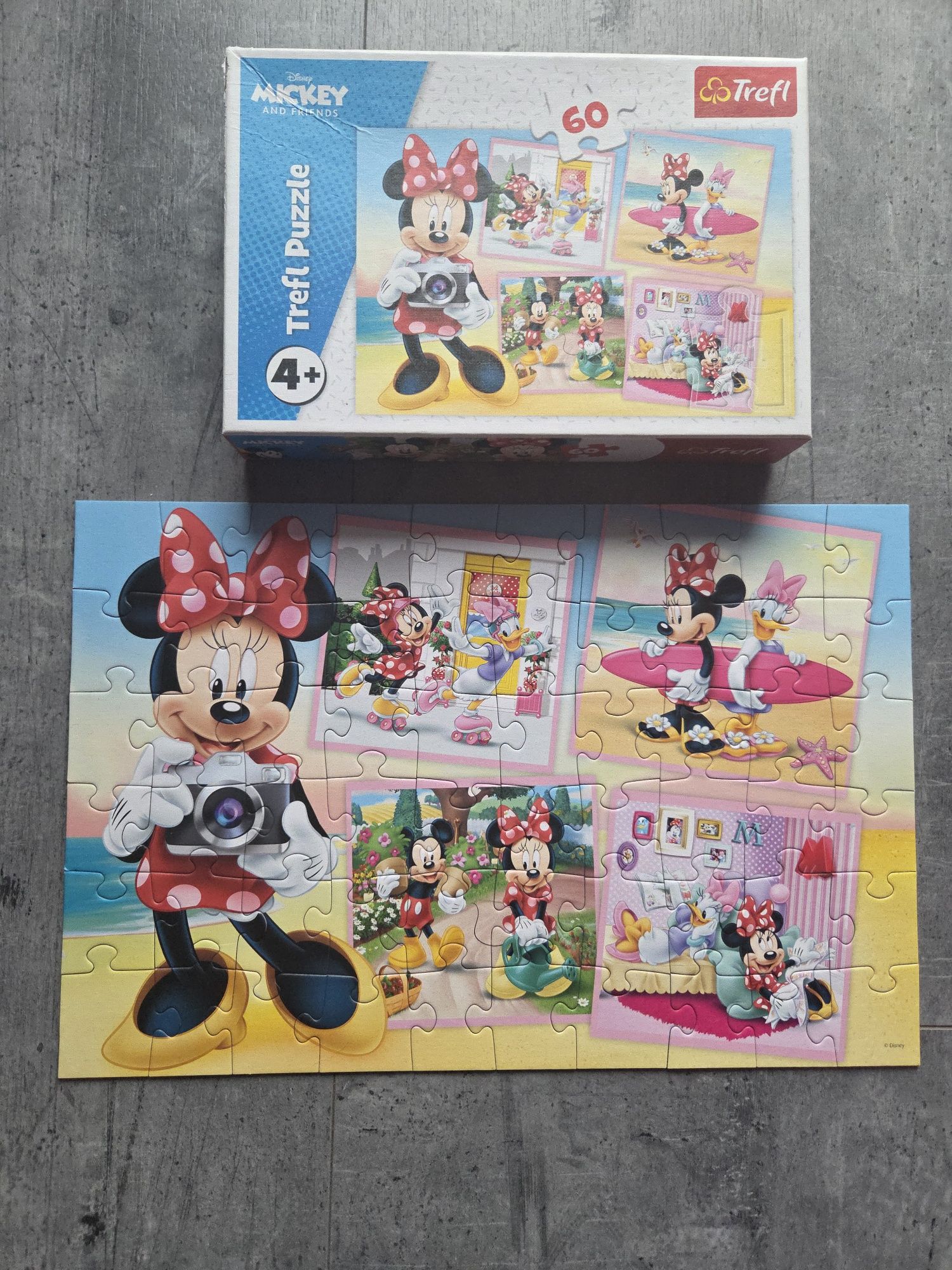 Puzzle Myszka Minnie