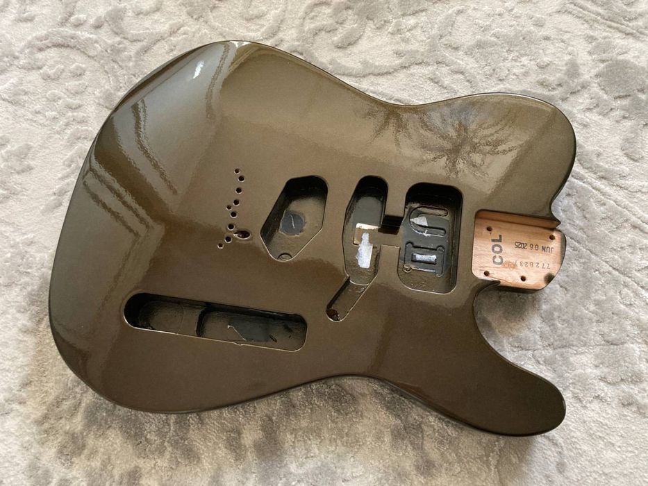 Fender American Ultra II Telecaster Body Texas Tea дека корпус гитара