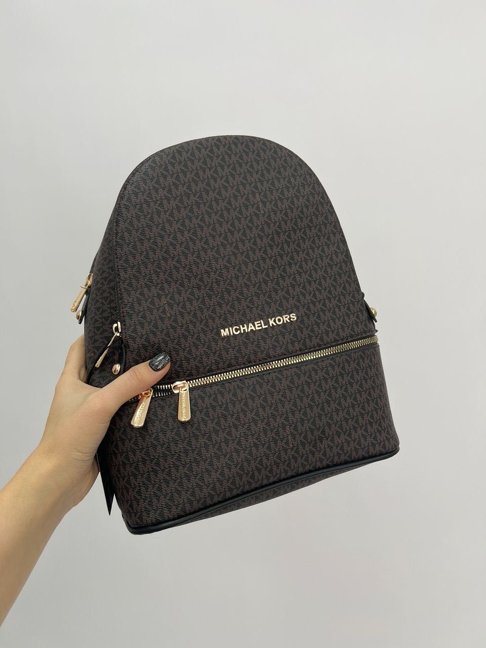 Рюкзак Michael Kors Patterned Beige/Brown