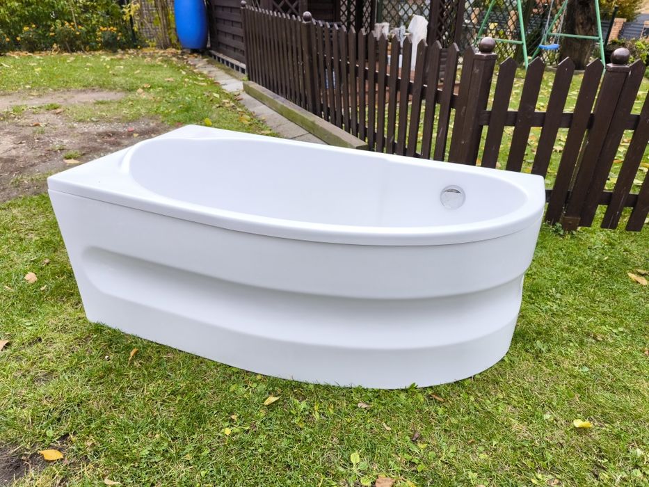 Wanna narożna 140x70 lewa Polimat Miki