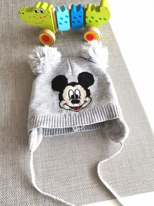 Disney Baby ciepła czapeczka z polarkiem