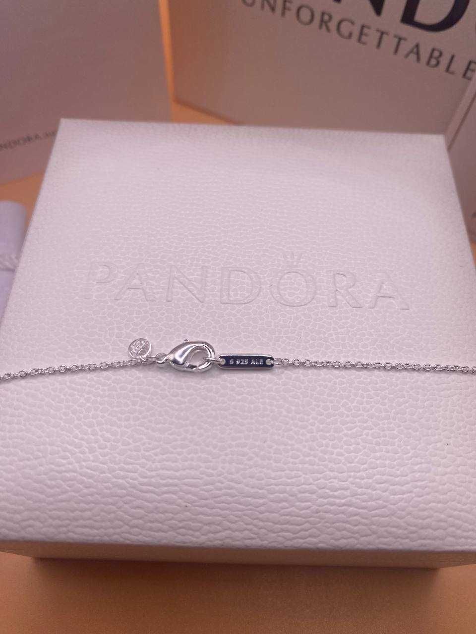 Pandora підвіска блискуче серце з ореолом