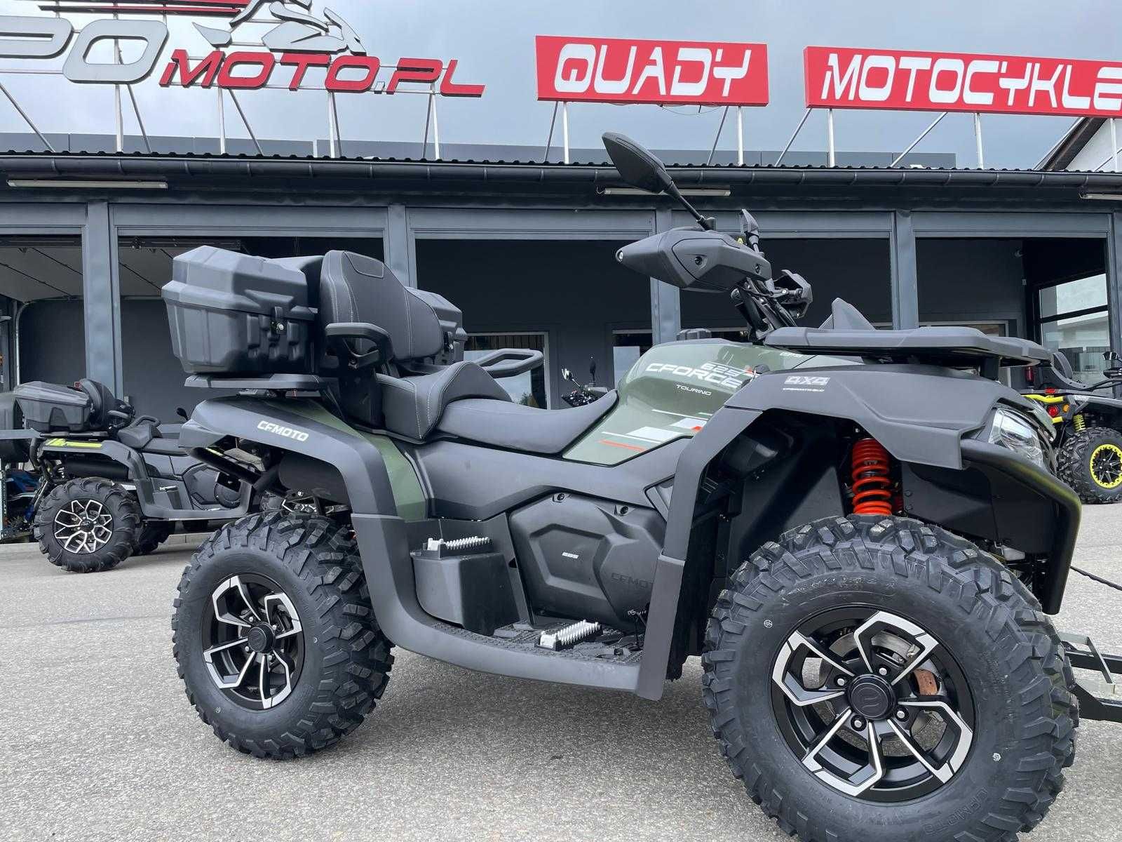 CFMOTO 625 EPS 2024 TOURING*PŁUG+KUFER*Vat23%*RATY*Trans do 150 gratis
