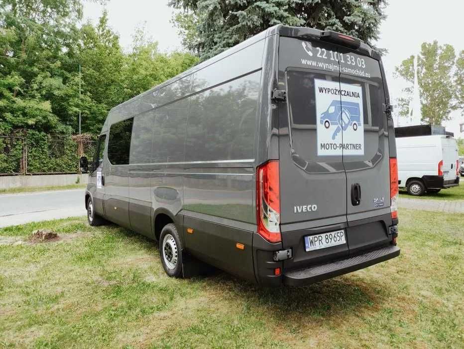 Wynajem Iveco Daily/brygadówka/7-osobowy/furgon/dostawczy