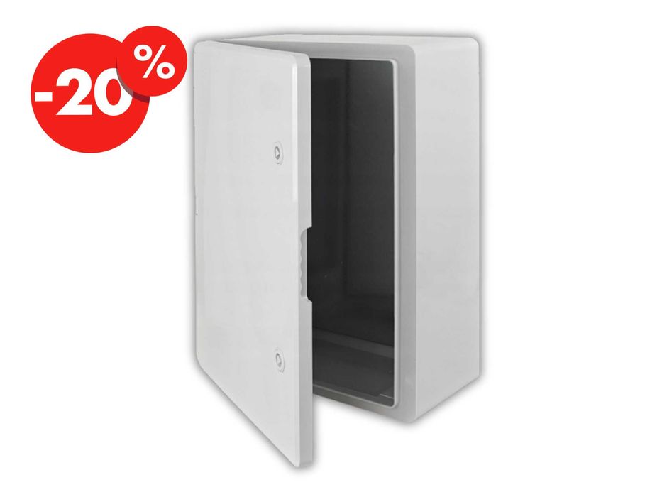 Rozdzielnia Skrzynka Elektryczna Obudowa ABS IP65 40x30x17 - OKAZJA