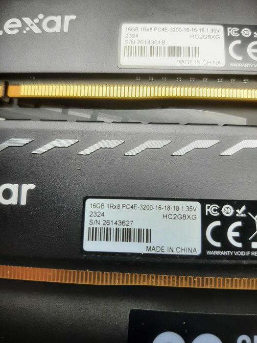 Ram lexar thor ddr4 3200mhz cl16 32gb