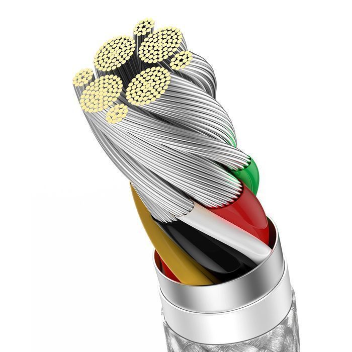Baseus Dynamic Series kabel USB - USB Typ C 100W 2m biały