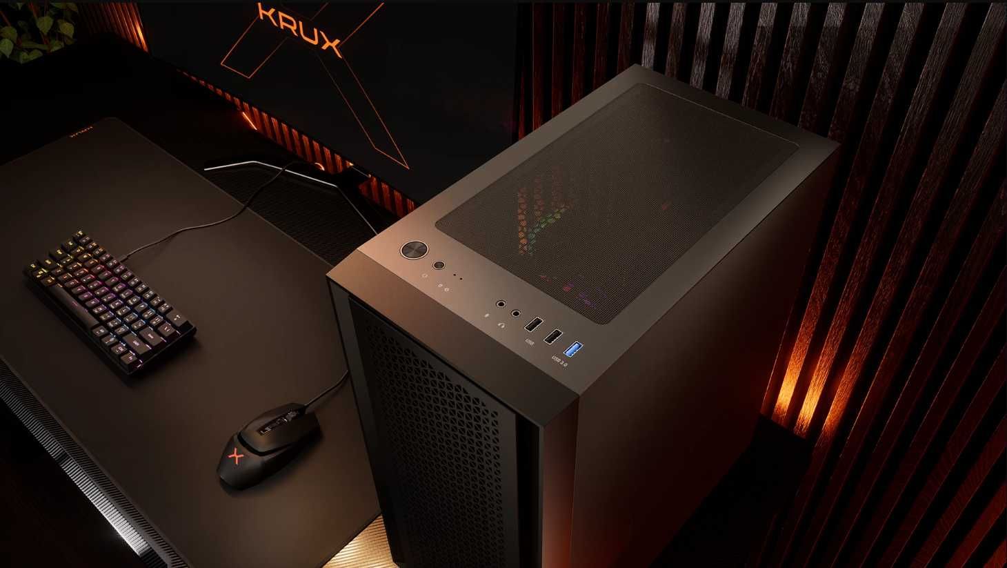 Komputer do gier ARC B580 Ryzen 5500/16GB/  512 GB FV23% Gwarancja 24M