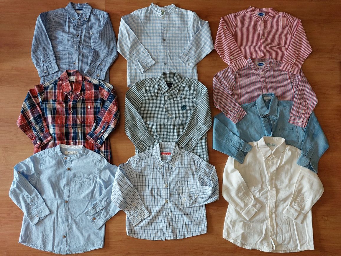 Camisas de menino 4 anos (10 peças)