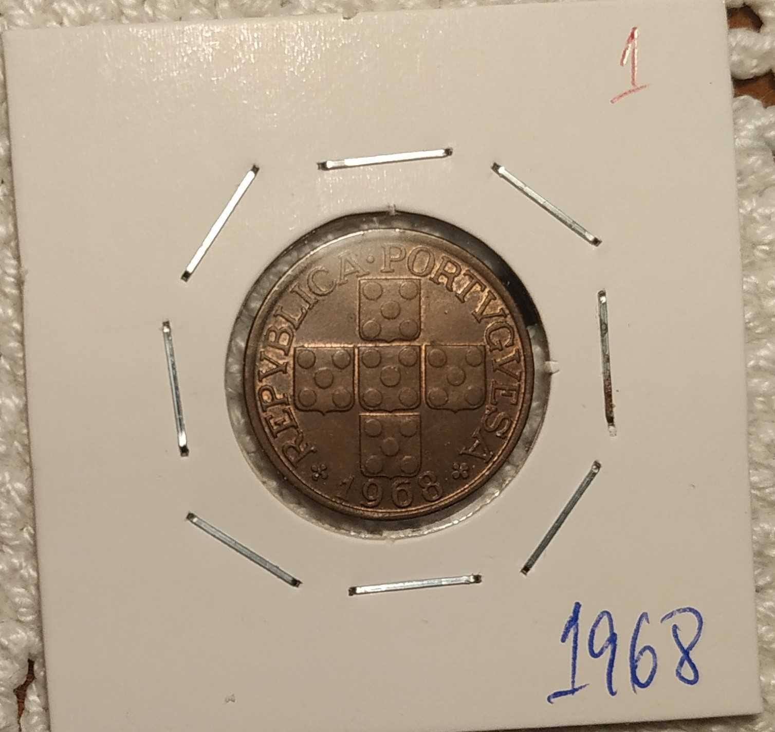Portugal - moeda de 20 centavos de 1968 (1)