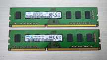 Оперативная память DDR3 Samsung 1600 MHz 2 шт. по 8 Gb