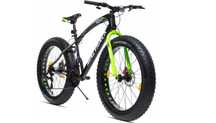 Rower fatbike FatBike rama 17 cali 26 zielony