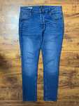 Spodnie jeansowe niebieskie jeansy stretch slim fit Solid W31 L32 S M