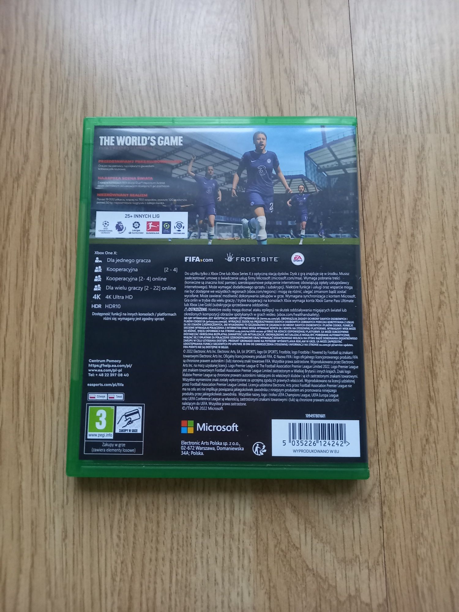 Gra fifa 23 na xbox one