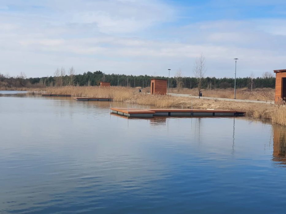 Pomost Pływający Platforma Wyspa Rower wodny molo Pomosty Pływające