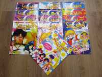 Magazyn Sailor Moon Czarodziejka z księżyca 1998/1999 zestaw 13 szt.
