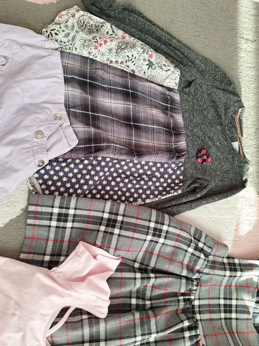 Zestaw ciuszków dla dziewczynki rozmiar 110