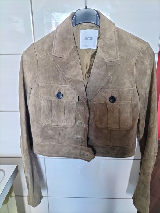 Kurtka zamszowa mango xs