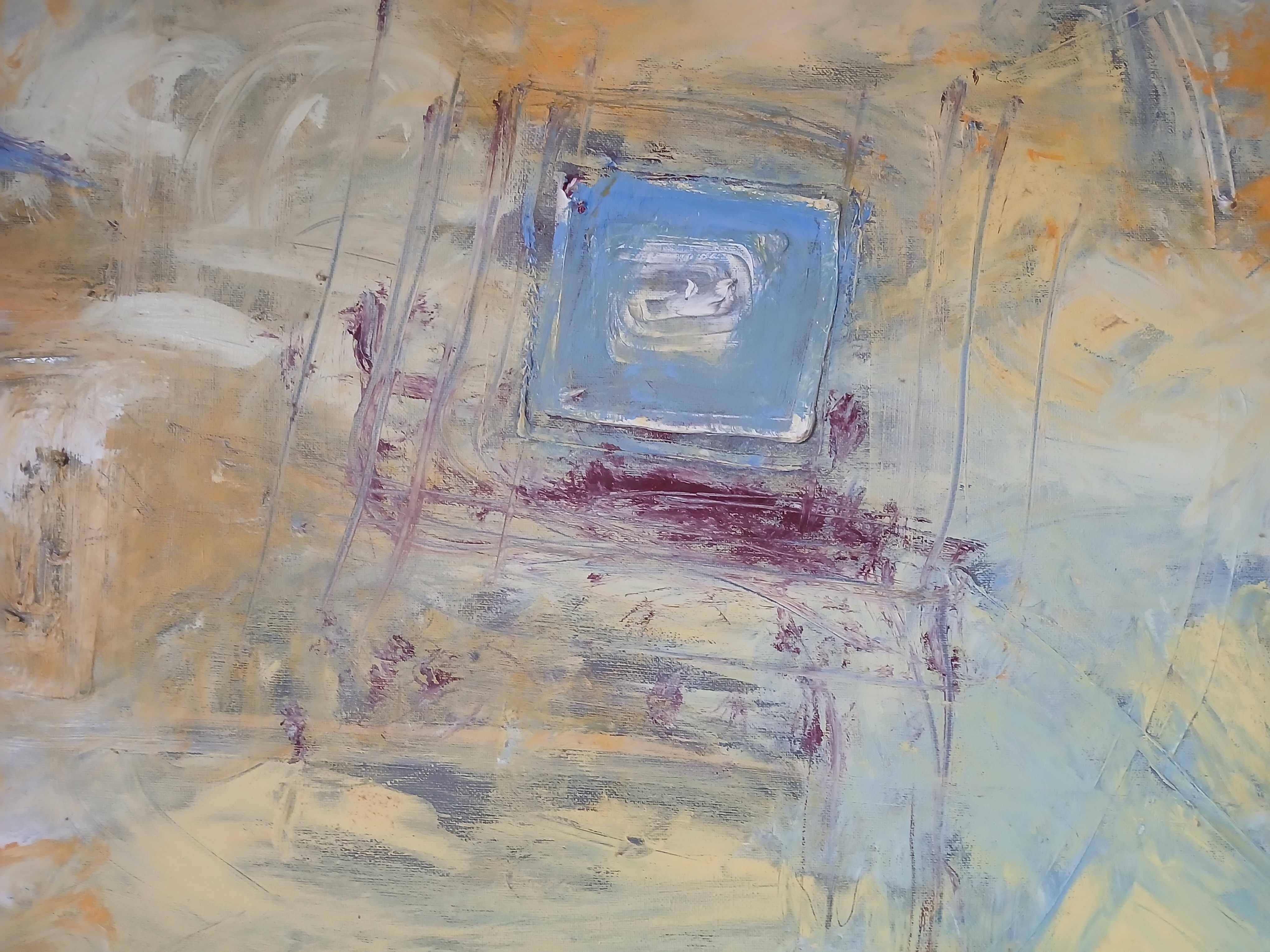 Bonito quadro a óleo da Pintora Maria Mendes. Original.