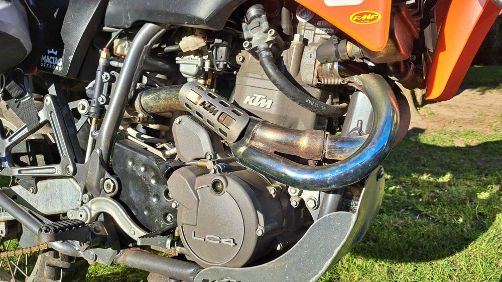 KTM 640 Enduro 1999 • Zadbany • Sakwy + nowy napęd