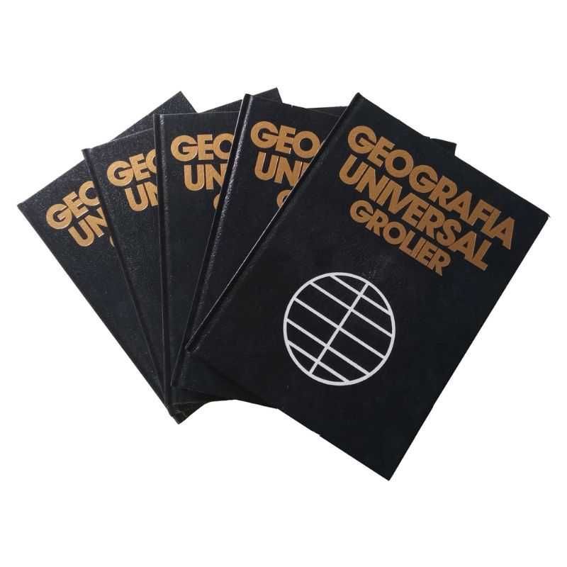 Geografia Universal - Grolier (5 Volumes)