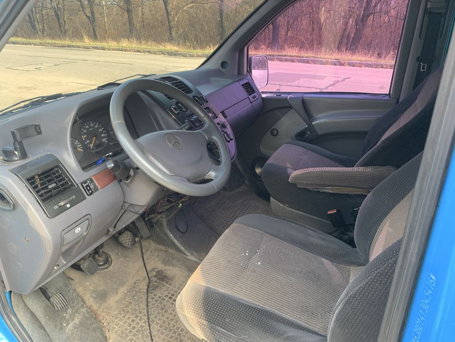 mercedes vito 2л газ бензин груз пасс
