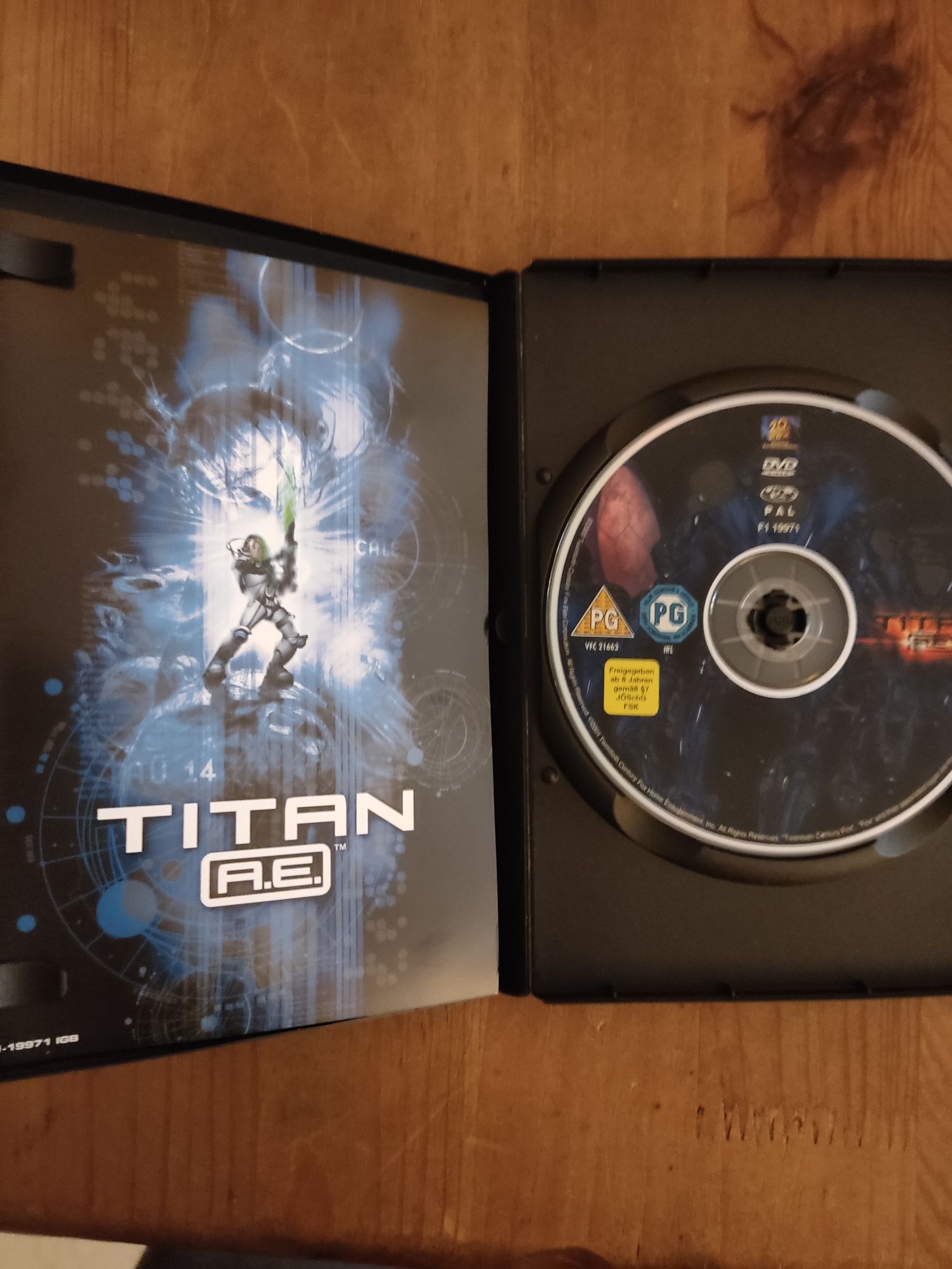 Titan A.E DVD original