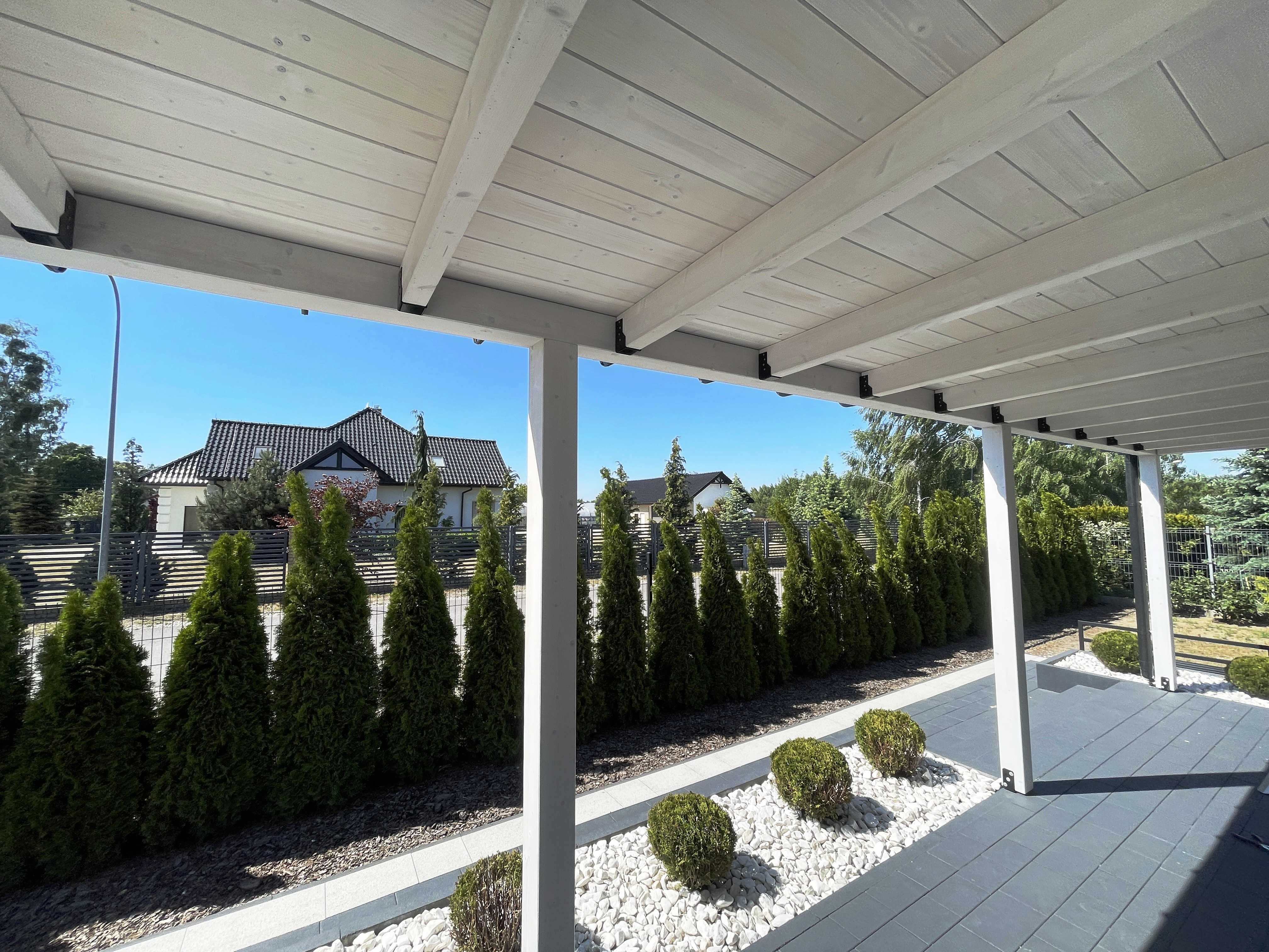 Nowoczesna pergola, taras, zabudowa drewniana, altana, zadaszenie,