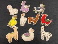 Набор стикеров "Забавные ламы" стикерпак cute lamas