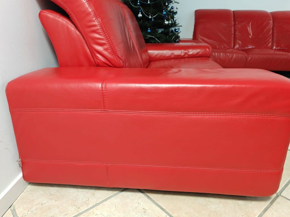 Sofa skórzana skóra naturalna Etap