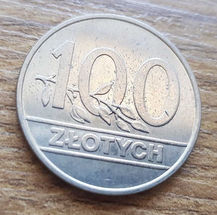 100 złotych 1990r Polska ze znakiem mennicy