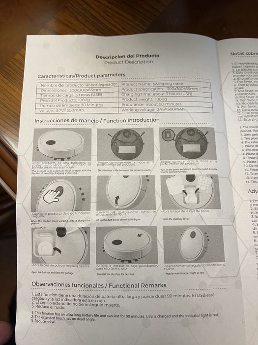 Aspirador robot es330