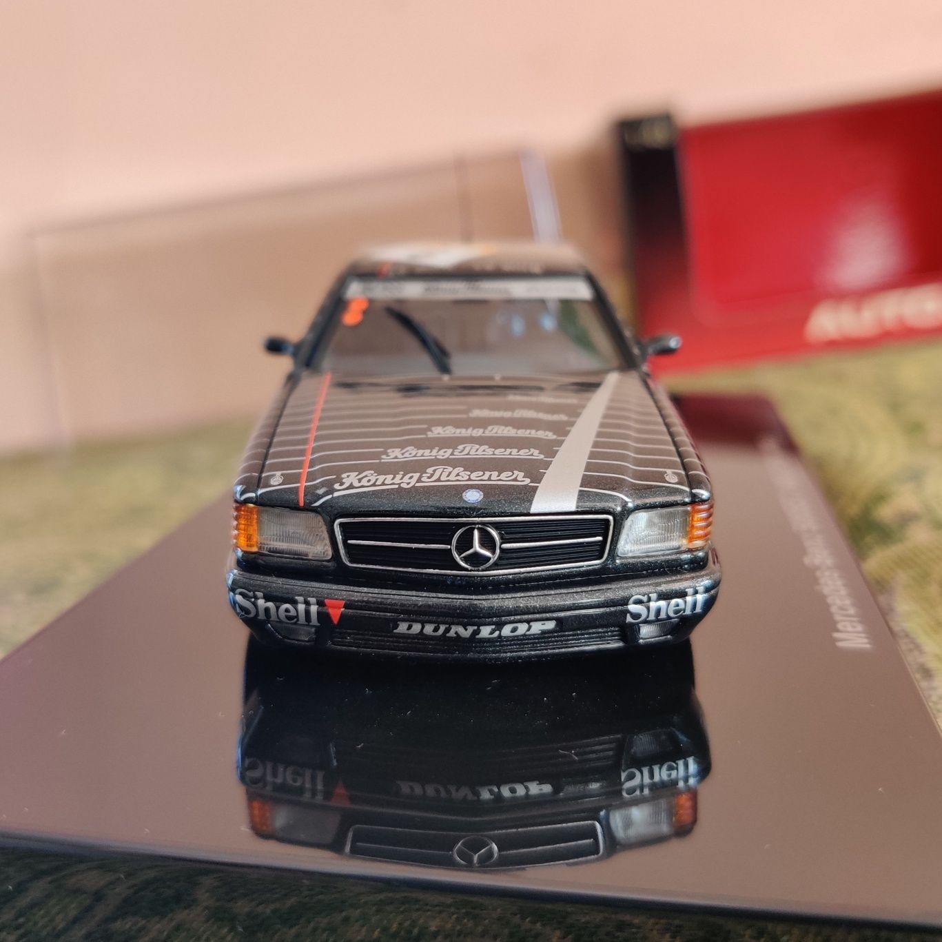 1:43 Mercedes-Benz 500 SEC C126 AMG SPA 1989 #6 – AutoArt