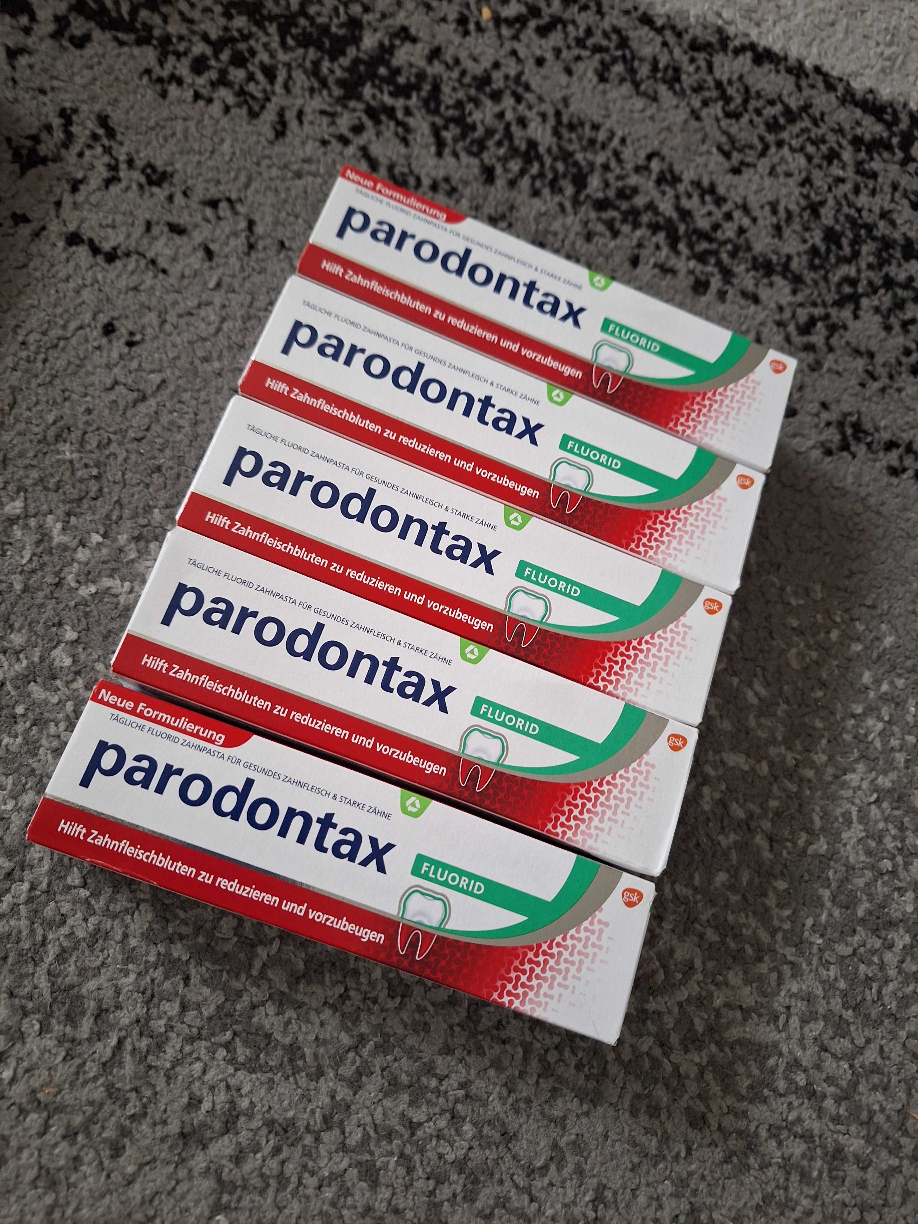 5 x Pasta Parodontax Fluoride  pasta do zębów z fluorkiem 75 ml