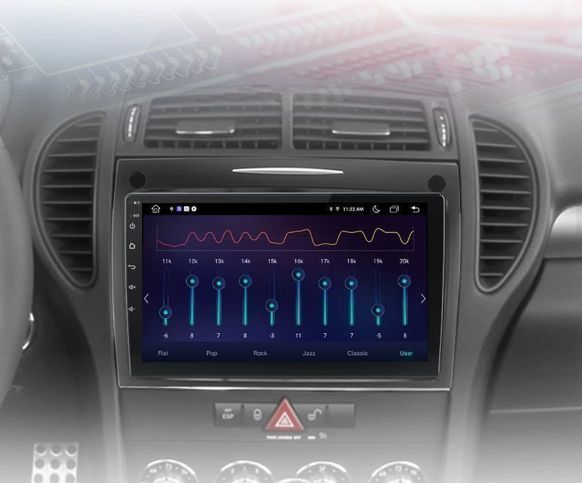 Radio dla Mercedes-Benz SLK R171 od 2004 - 2011 CarPlay Android Auto