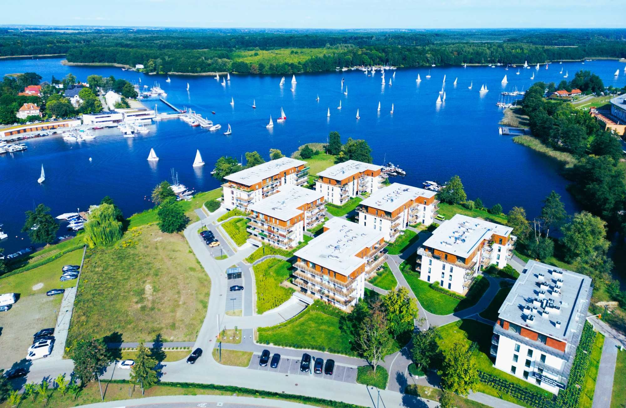 MARINA CHILL - widoki na jezioro, parking, TV55'+netflix, fvat, Mazury