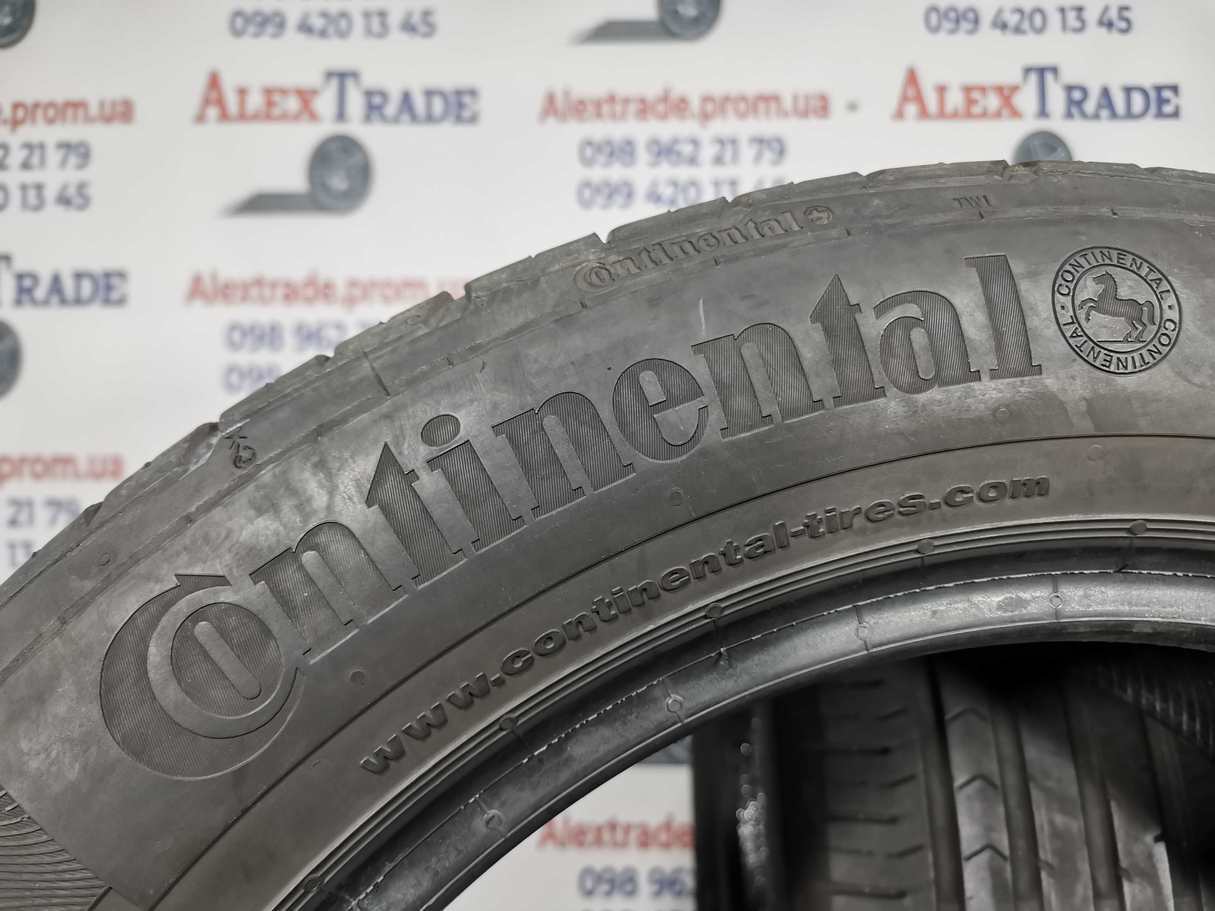 2 шт. 205/55 R16 Continental ContiPremiumContact 5 літні шини б/у