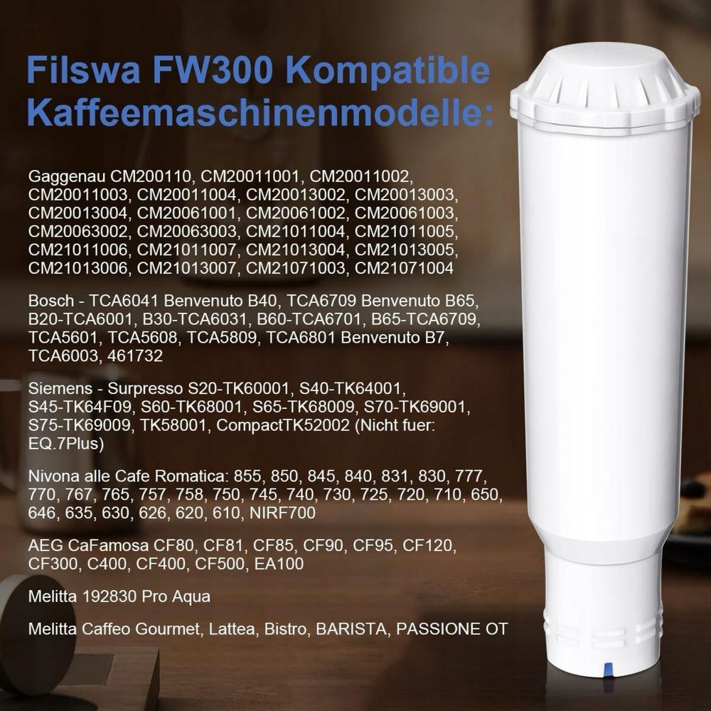Wkład filtrujący do ekspresów do kawy Krups F088 6szt