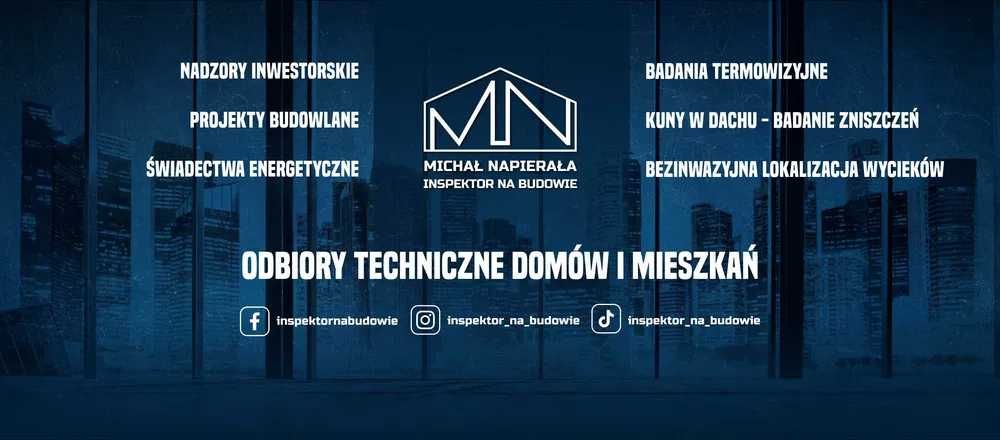 Odbiór mieszkania od dewelopera, termowizja, świadectwo energetyczne