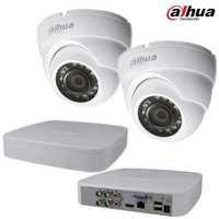 Gravador CCTV + 2xCam. 2MP Dahua