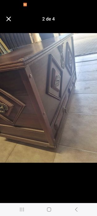 Arca/ baú em madeira