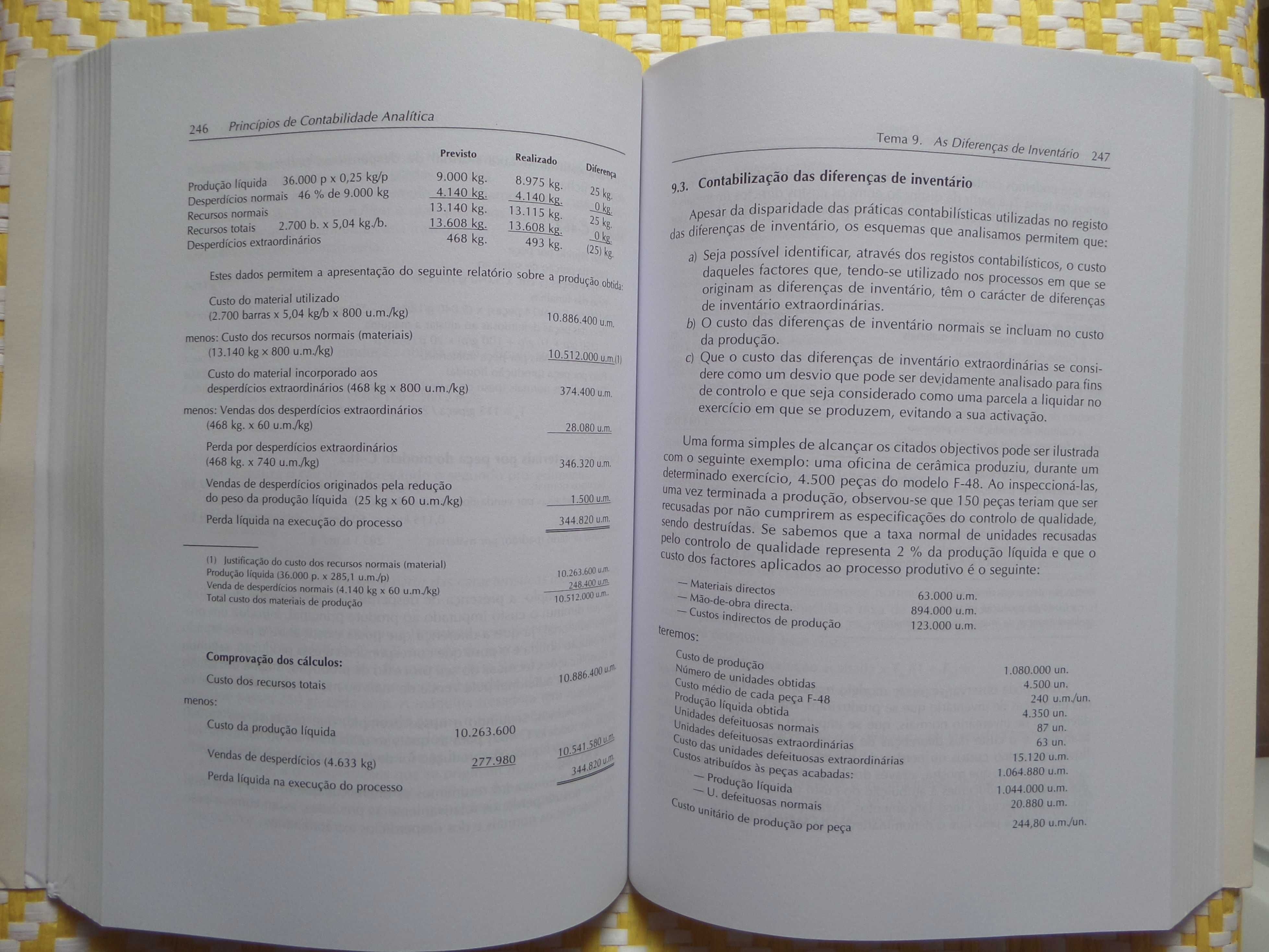 Princípios de Contabilidade Analítica
de Jesús Broto Rubio e A.Rocha