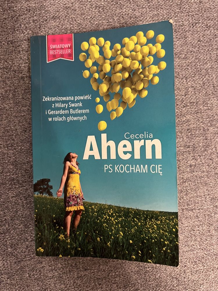 Książka PS Kocham Cię Cecelia Ahern bestseller wydanie kieszonkowe