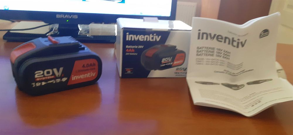 запч ноут батарея инвентив Литий-ионный аккумулятор Inventiv 20 В 4 Ач