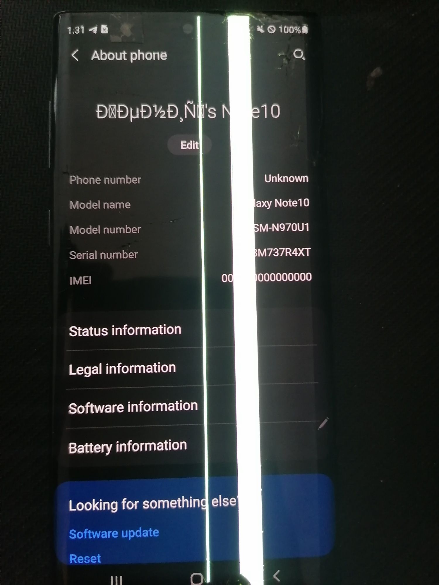 Продам обмен Samsung note 10 8/256gb model: SM-N970U1 8/256  США