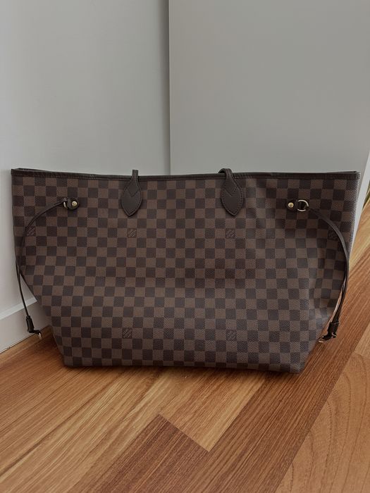 Carteira Louis Vuitton Neverfull GM Damier Ebene Canvas