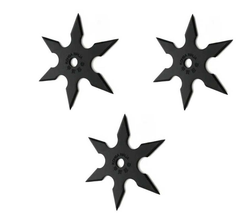 Shuriken gwiazdki do rzucania rzutki stalowe